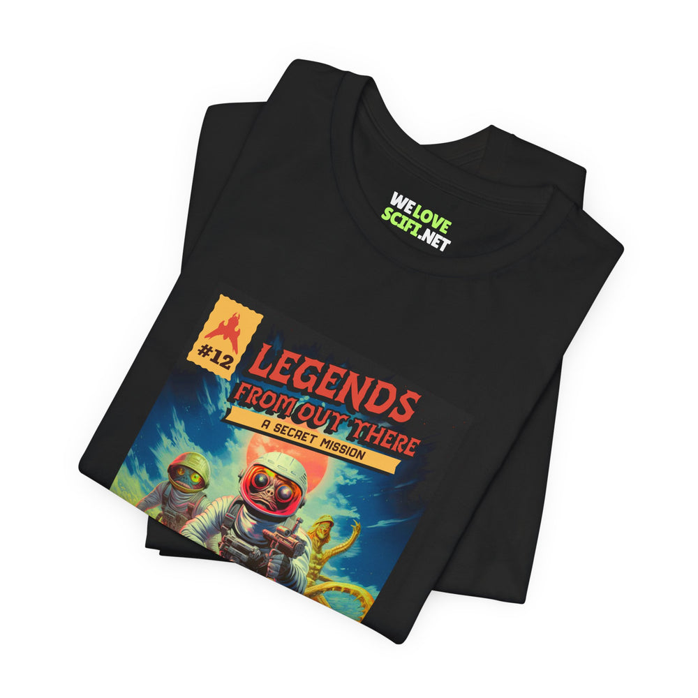 Retro Sci-Fi T-Shirt | Legends From Out There | WeLoveSciFi