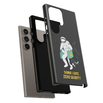 Zero Gravity Funny Astronaut Sci-Fi Tough Samsung Galaxy Mobile Cases-welovescifi.net