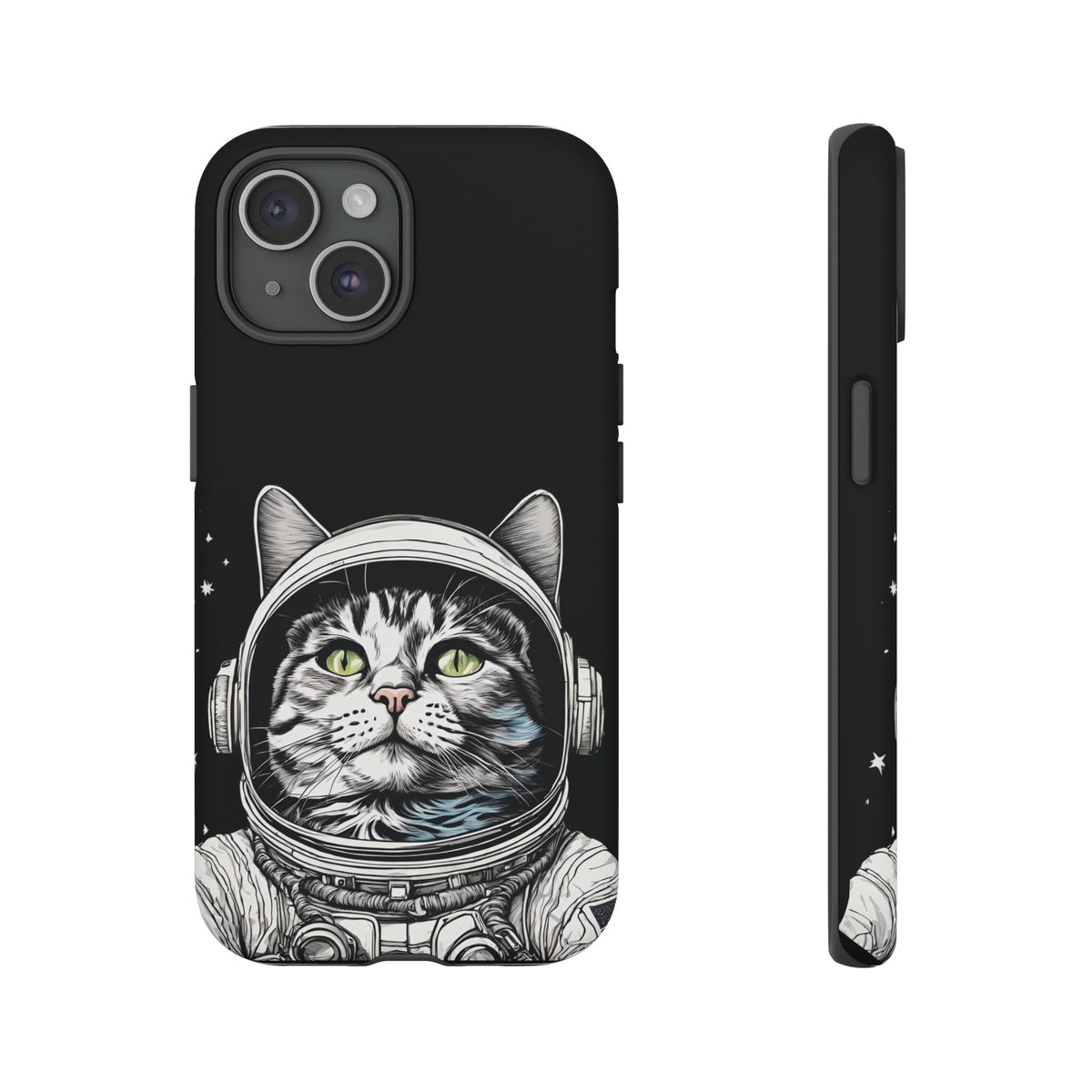 SpaceCat Tough iPhone Mobile Cases - WeLoveSciFi