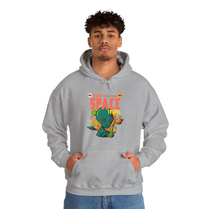 Retro Sci-Fi Hoodie | Space Travel Retro Comic Alien Hoodie