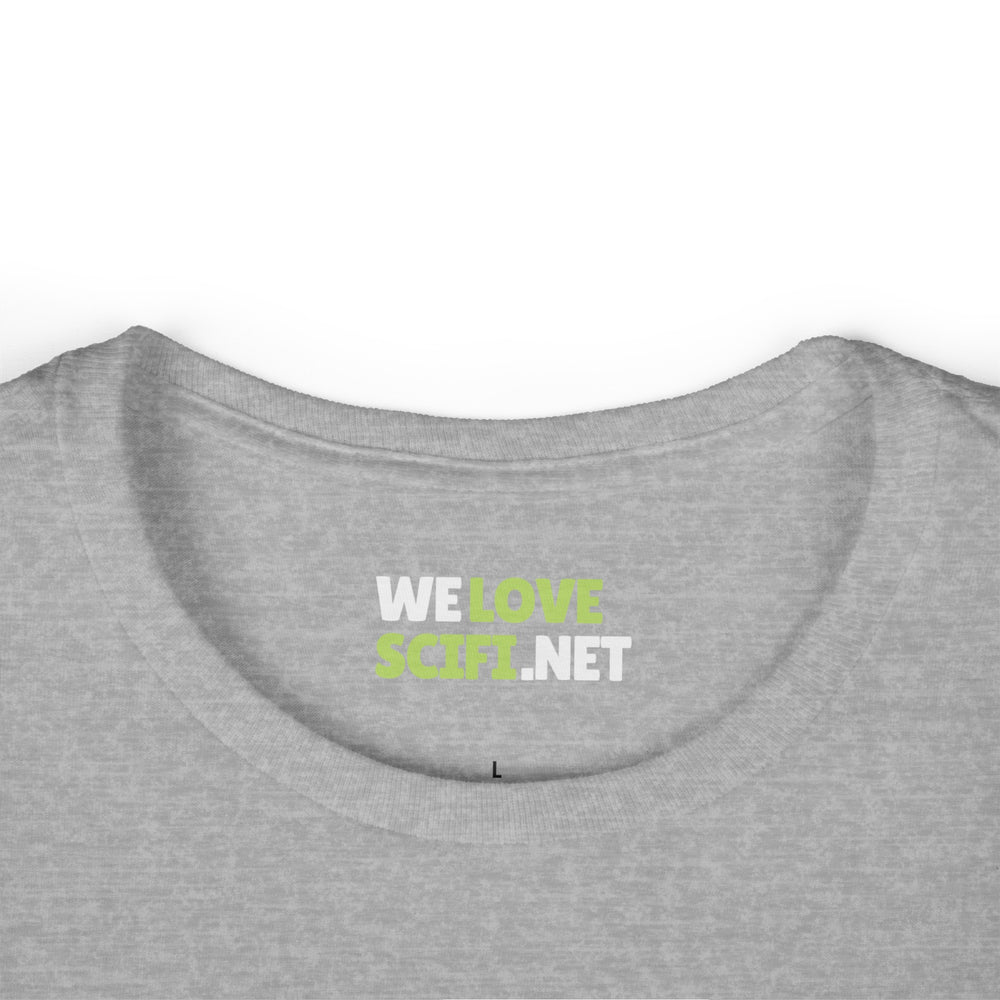 We Want Your Love And Your Planet Funny Alien Woman's Tee-welovescifi.net