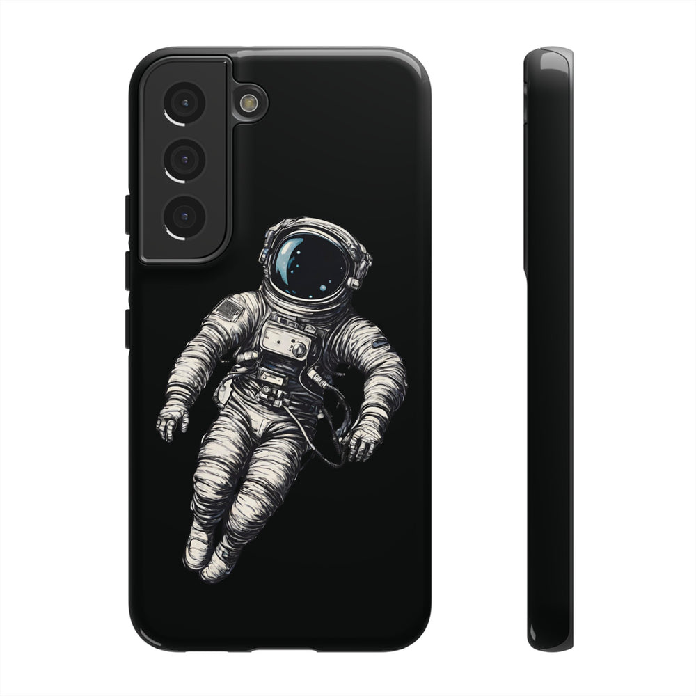 Floating Astronaut SpaceArt Tough Samsung Galaxy Mobile Case