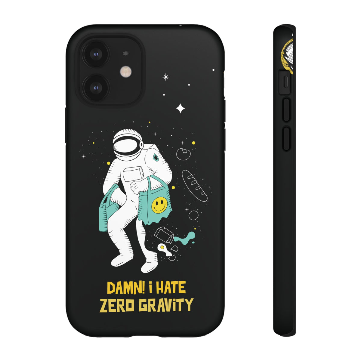 Zero Gravity Funny Astronaut Sci-Fi Tough iPhone Mobile Cases-welovescifi.net