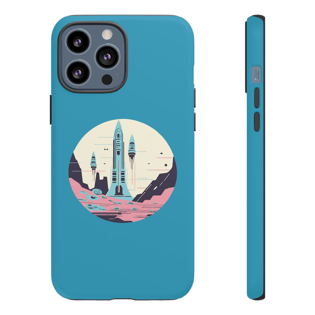 Space Art iPhone Case - Tough Sci-Fi Mobile Cover | Liftoff