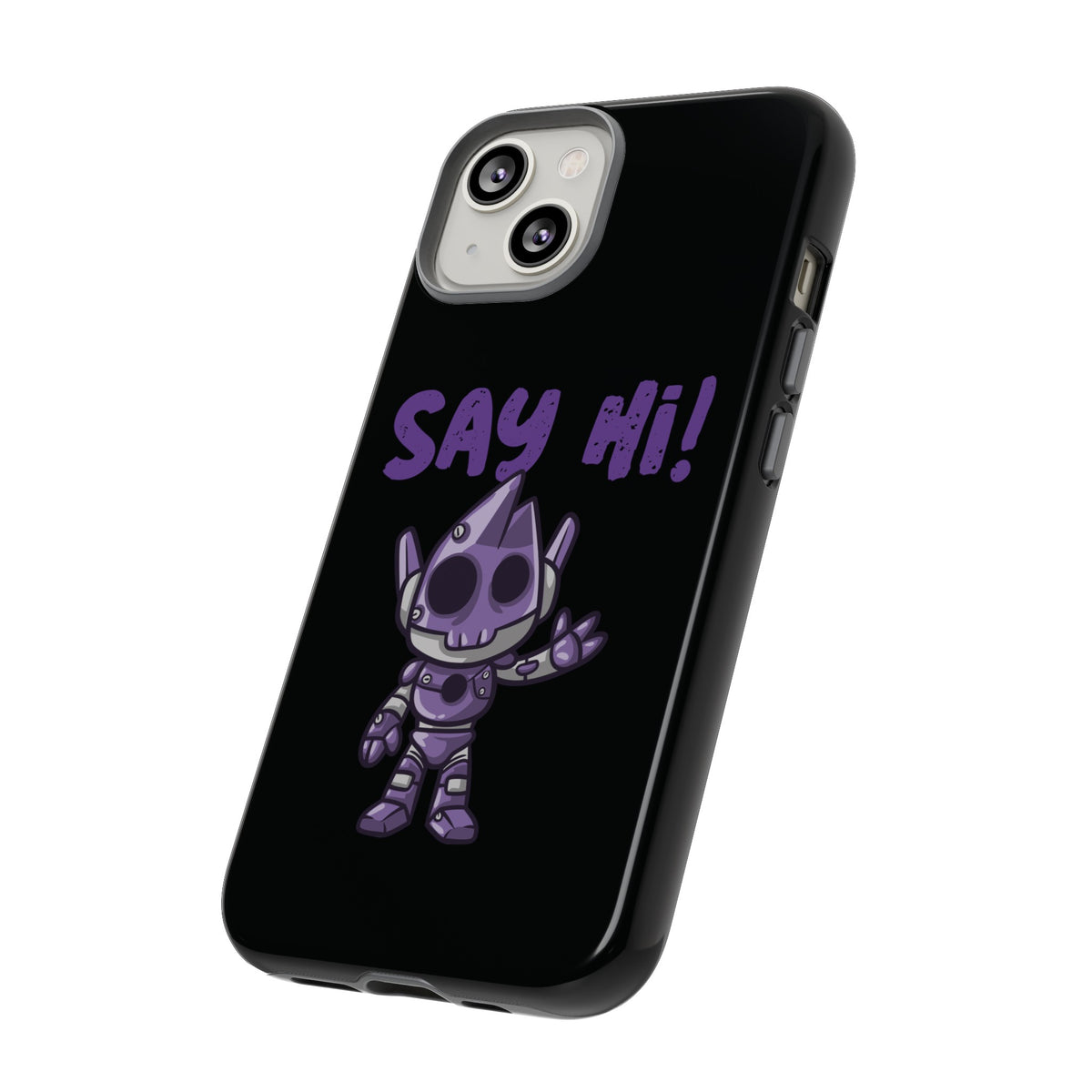 Funny UFO iPhone Cases | Say Hi Sci-Fi Tough Mobile Covers