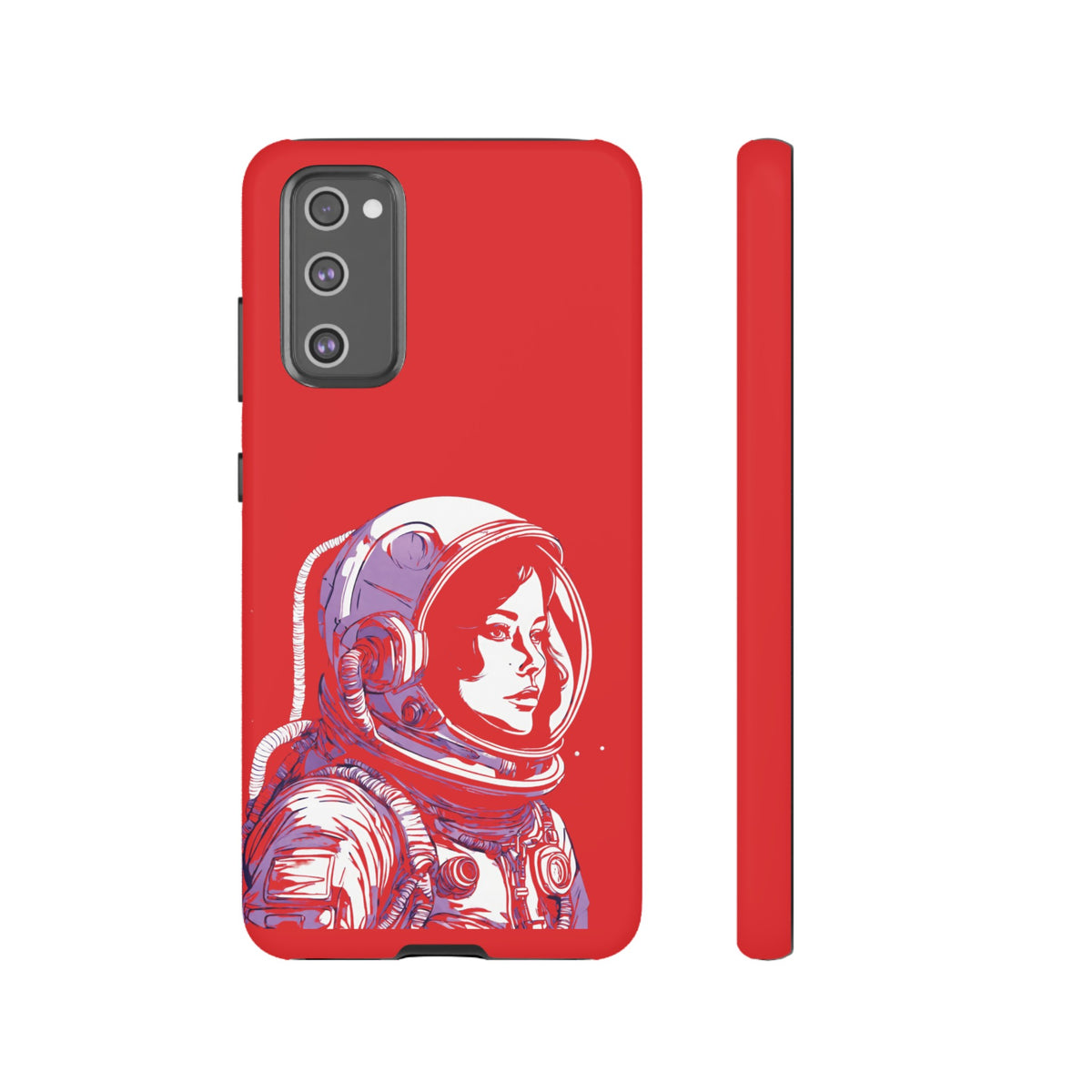 Duotone SpaceGirl SpaceArt Tough Samsung Galaxy Mobile Cases