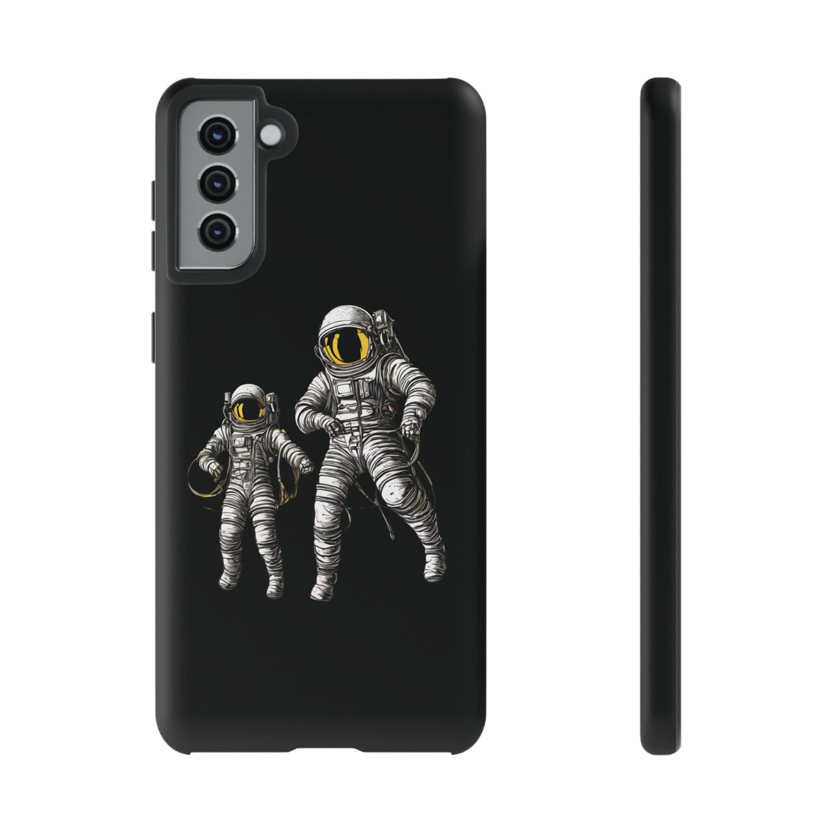 Astronauts Floating Tough Samsung Galaxy Mobile Cases