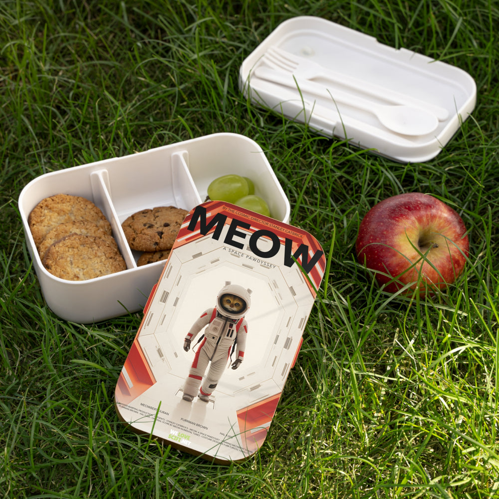 Meow Movie Cat Astronaut Bento Lunch Box | WeLoveSciFi