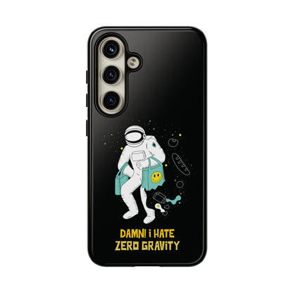 Zero Gravity Funny Astronaut Sci-Fi Tough Samsung Galaxy Mobile Cases-welovescifi.net