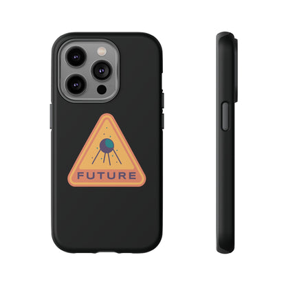 Future Retro Sign SciFi Tough iPhone Mobile Case-welovescifi