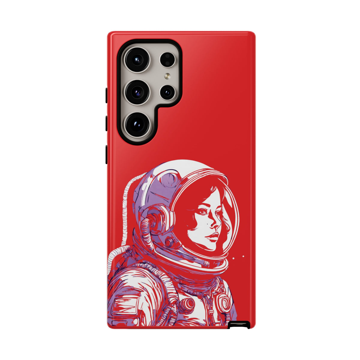 Duotone SpaceGirl SpaceArt Tough Samsung Galaxy Mobile Cases