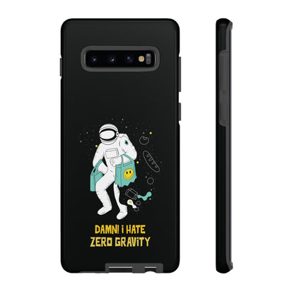 Zero Gravity Funny Astronaut Sci-Fi Tough Samsung Galaxy Mobile Cases-welovescifi.net