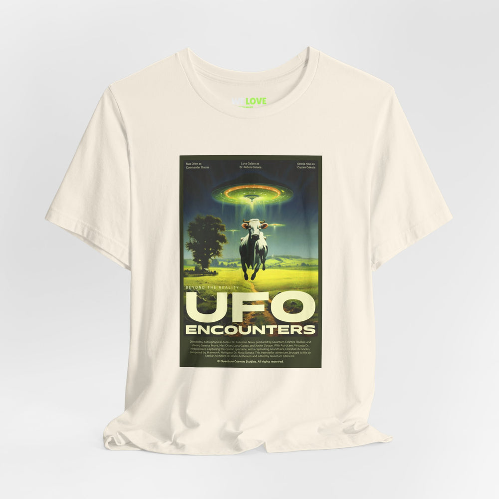 UFO Encounters Retro Sci-Fi T-Shirt-welovescifi.net