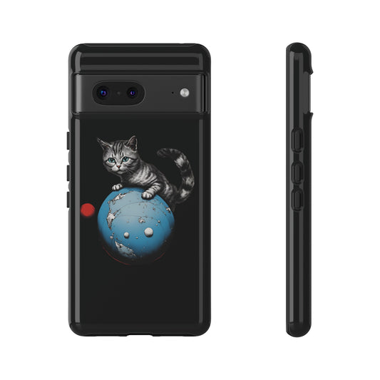 Spaceplayer Cat 3 Tough Google Pixel Mobile Cases