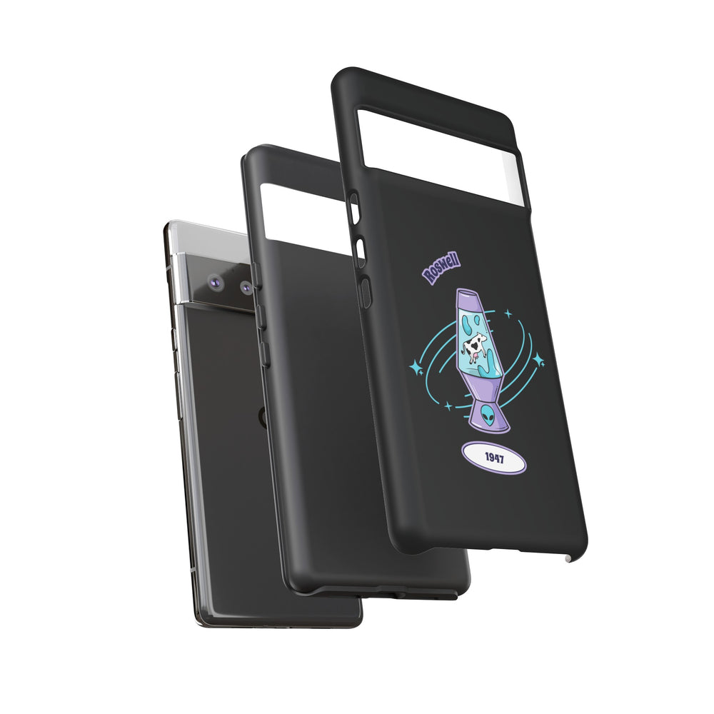 Funny Sci-Fi Google Pixel Mobile Cases | Rosswell Cow