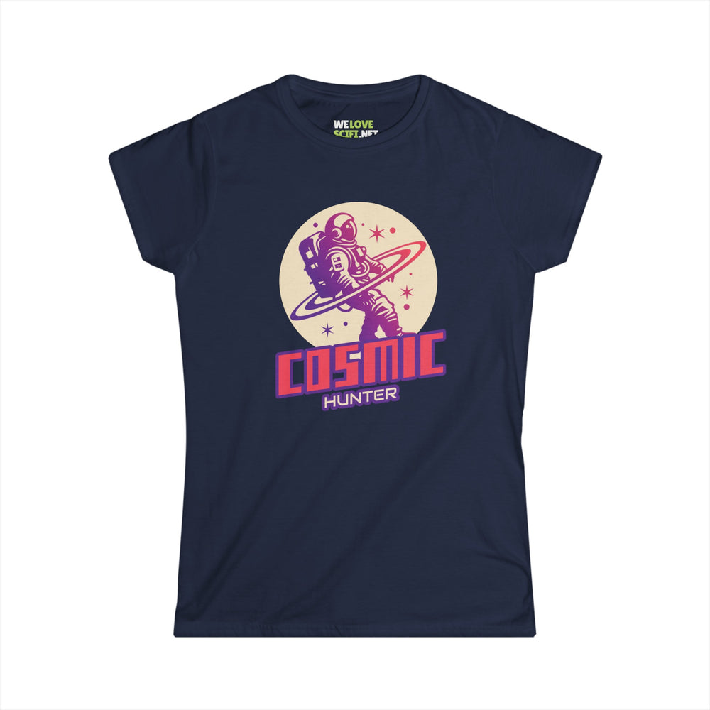 Cosmic Hunter Astronaut Woman's Tee-welovescifi.net