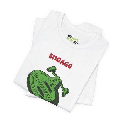 Engage Holiday Protocols Funny Christmas Unisex Tee-welovescifi.net