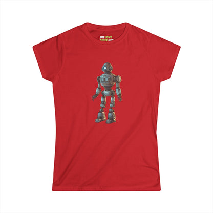 Human SpaceArt Robot Woman's Tee-welovescifi.net