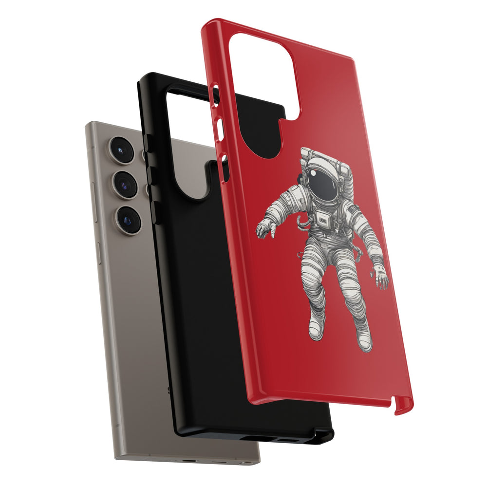 In Between Galaxies Astronaut Tough Galaxy Mobile Cases