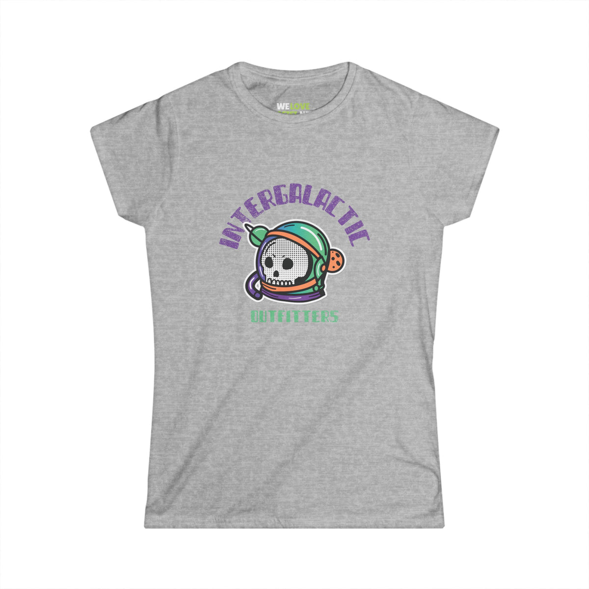 Intergalactic Outfitters Astronaut Woman's Tee - Top Quality