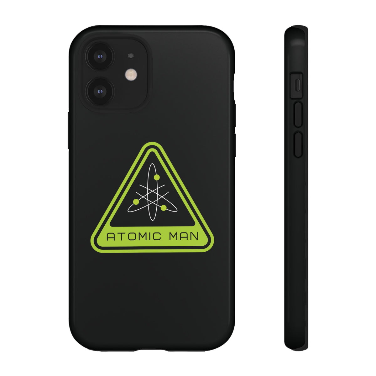 Atomic Man Retro Sign Sci-Fi Tough iPhone Mobile Cases