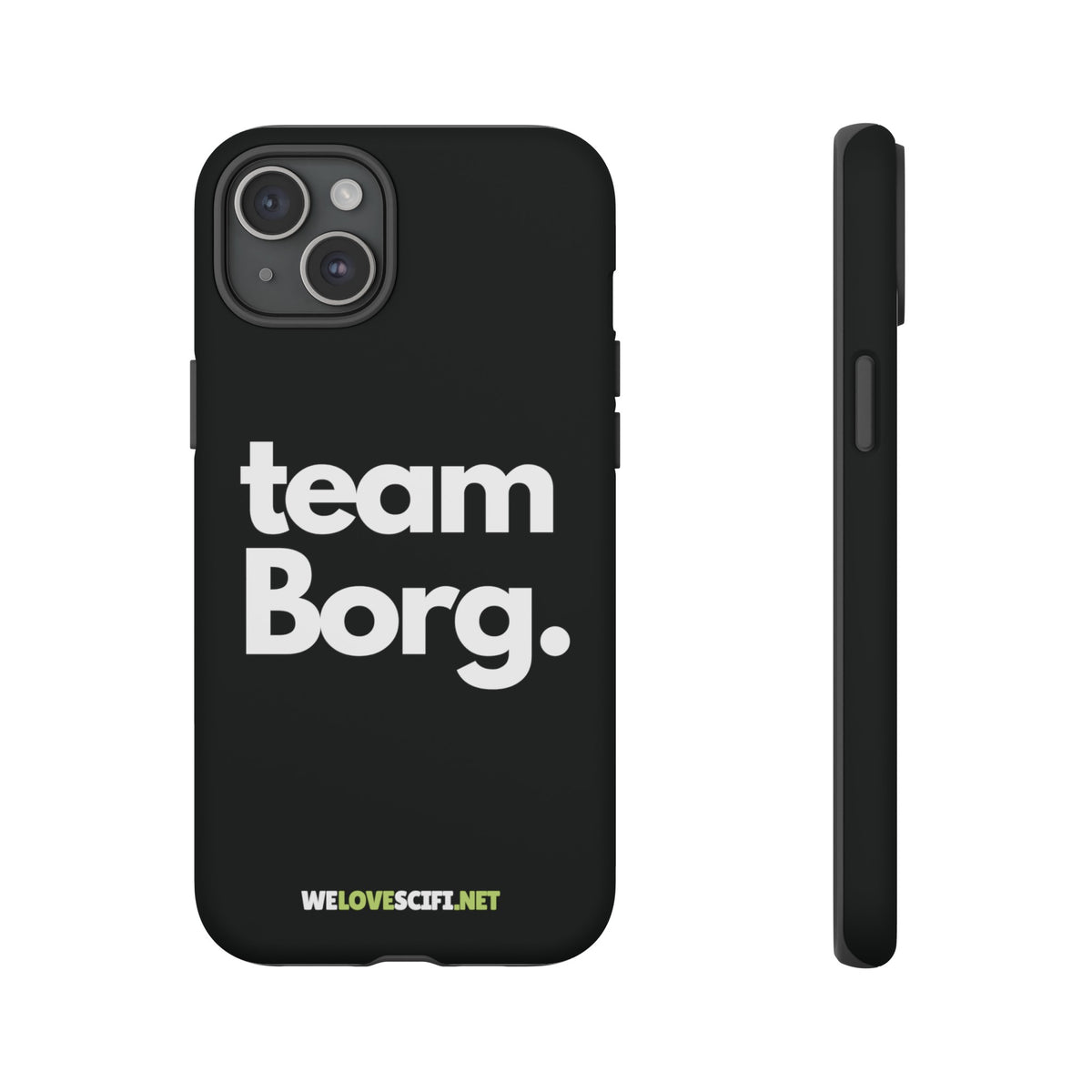 Team Borg iPhone Cases - Supervillain Tough Mobile Covers