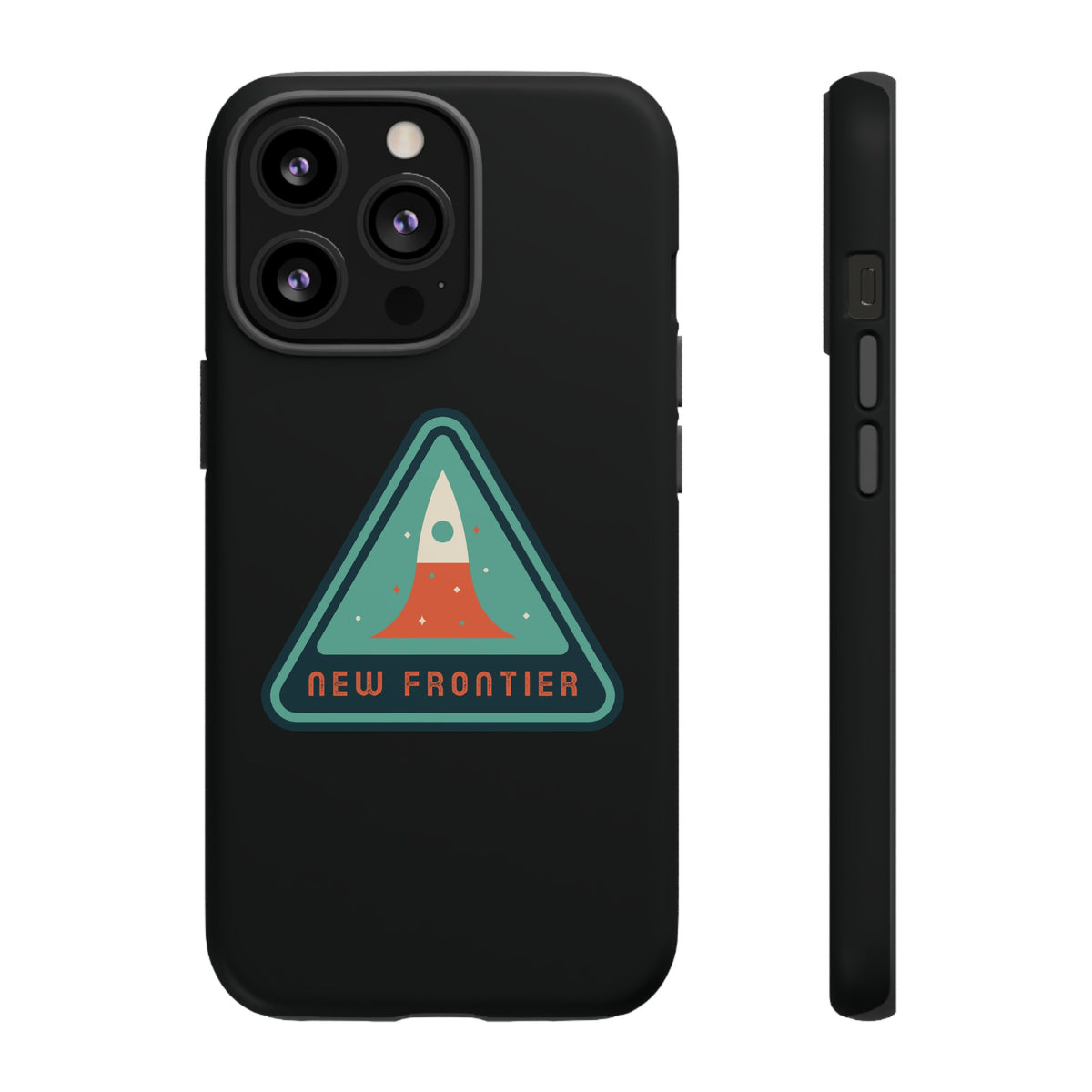 Retro Sci-Fi iPhone Cases New Frontier Tough Mobile Covers