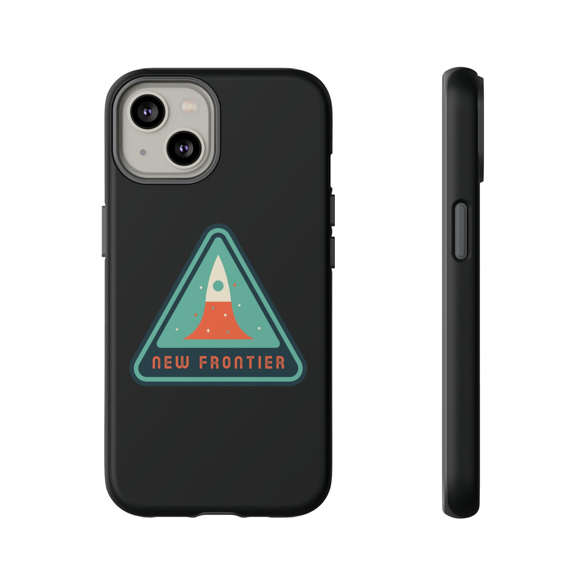 Retro Sci-Fi iPhone Cases New Frontier Tough Mobile Covers