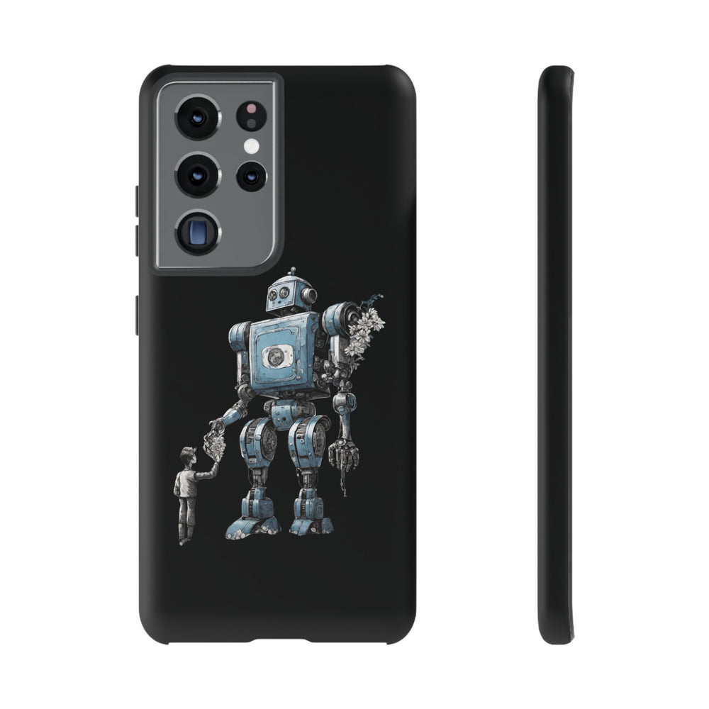 Robot Space Art Samsung Galaxy Case: Tough & Stylish