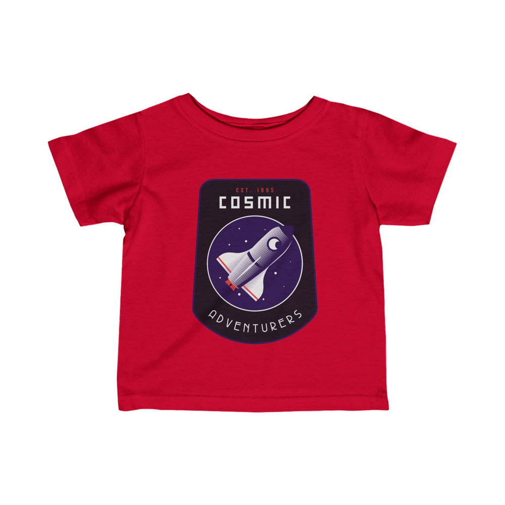 Cosmic Adventureres Sign Astronaut Infant Fine Jersey Tee