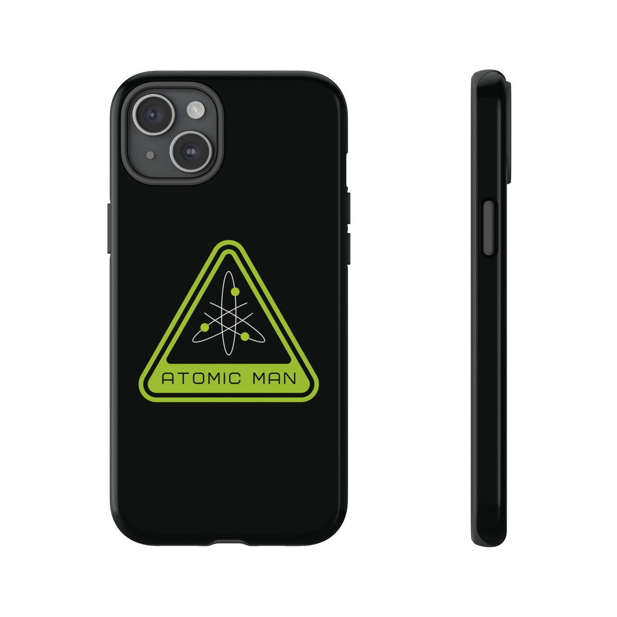 Atomic Man Retro Sign Sci-Fi Tough iPhone Mobile Cases