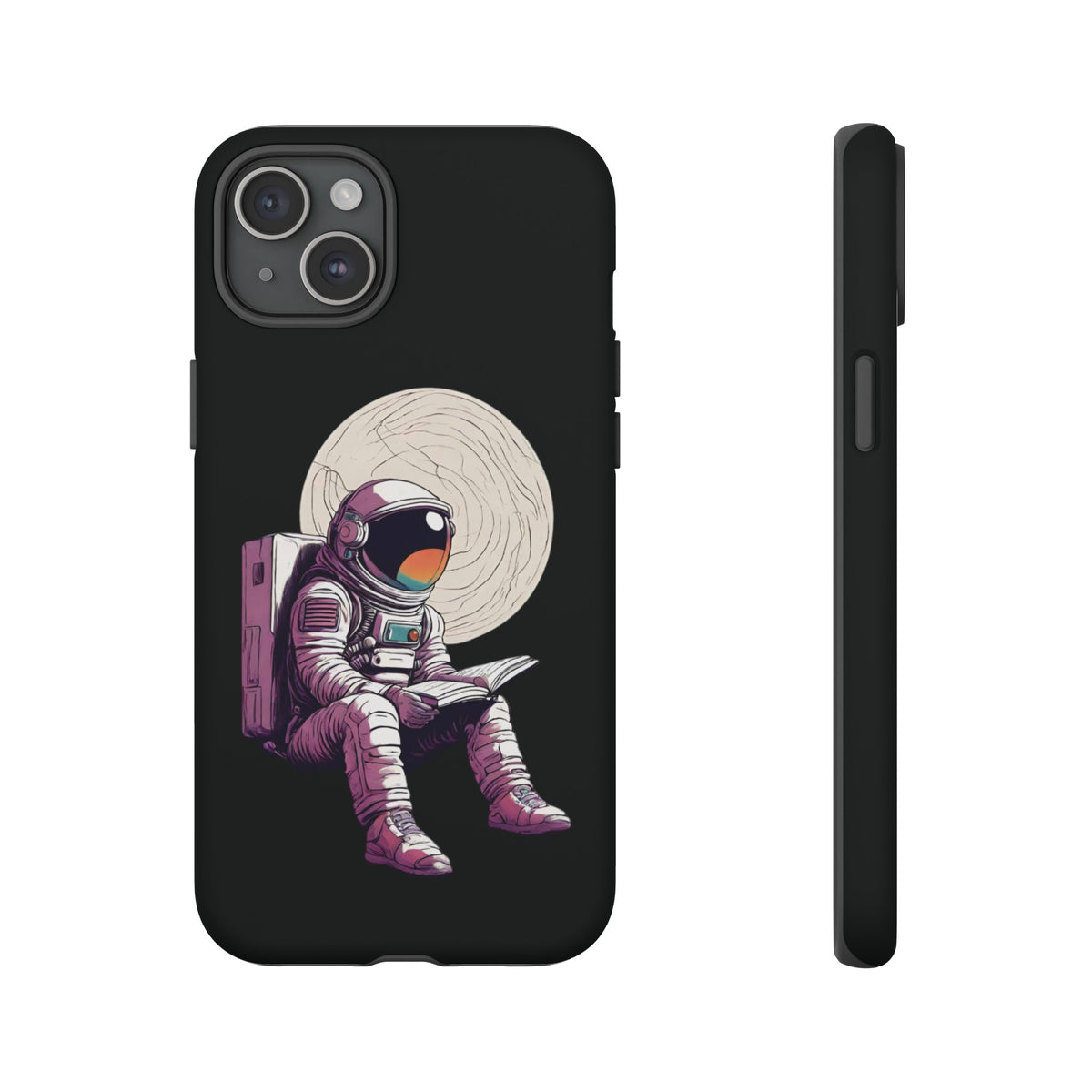 Art Astronaut Tough iPhone Mobile Cases - Read That Book