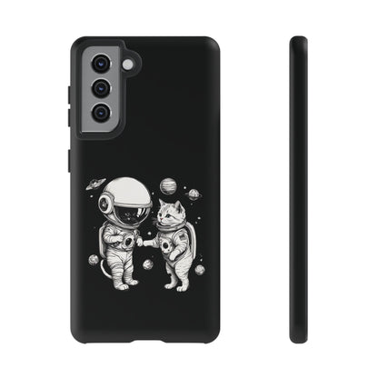 Space Kittie Samsung Galaxy Cases Tough Astronaut Cat Cover