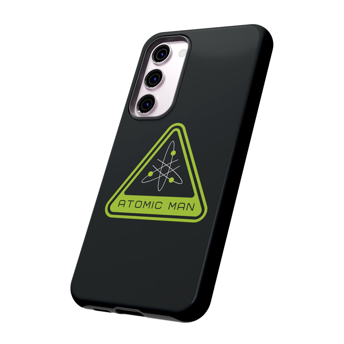 Atomic Man Retro Sign Sci-Fi Samsung Galaxy Mobile Cases