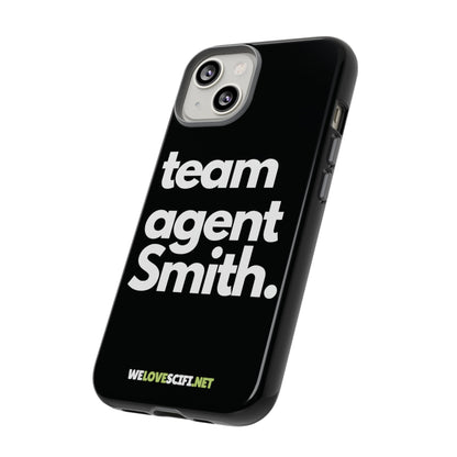 Team Agent Smith Supervillain Tough iPhone Mobile Cases