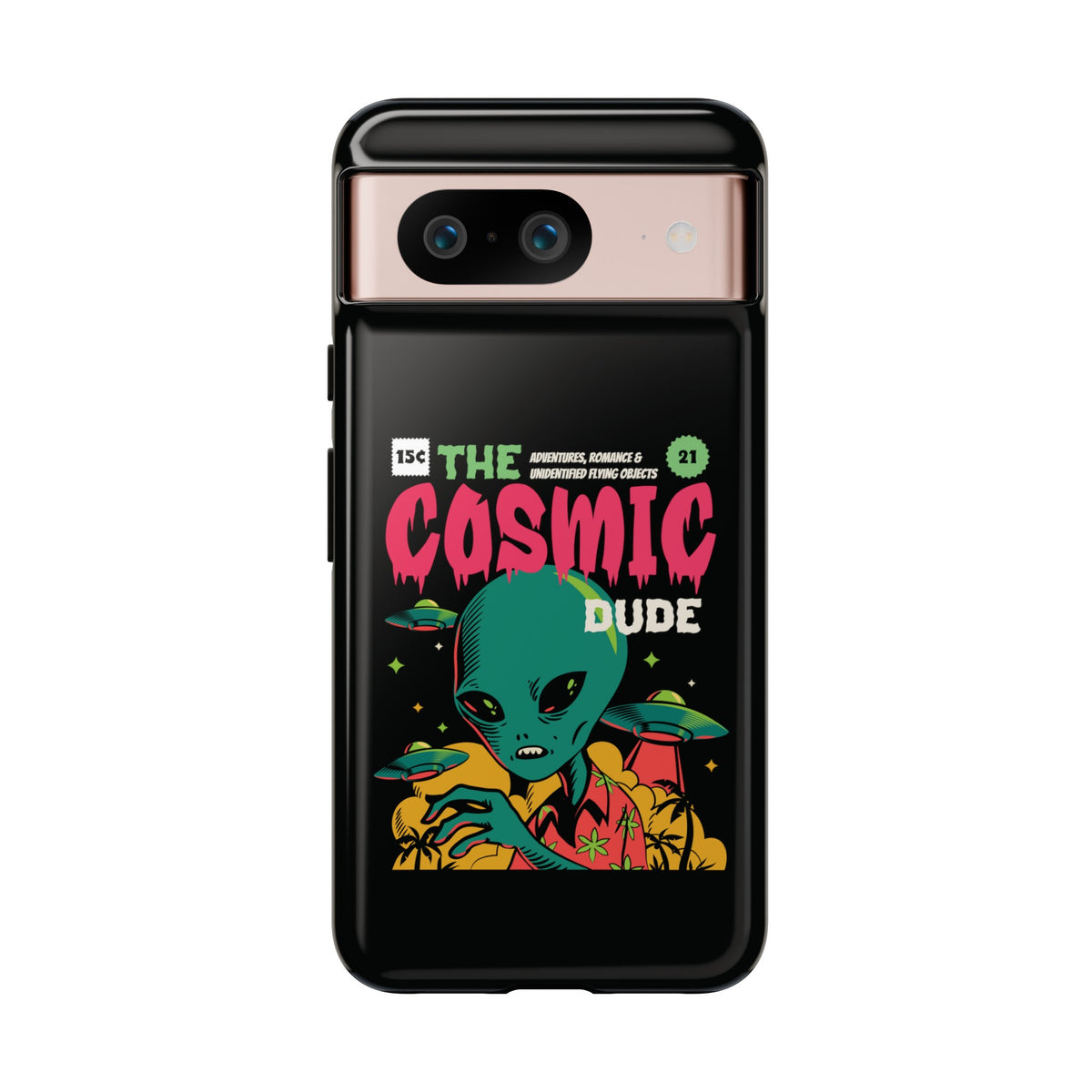 Comic Sci-Fi Mobile Cases | Cosmic Dude Google Pixel Cover