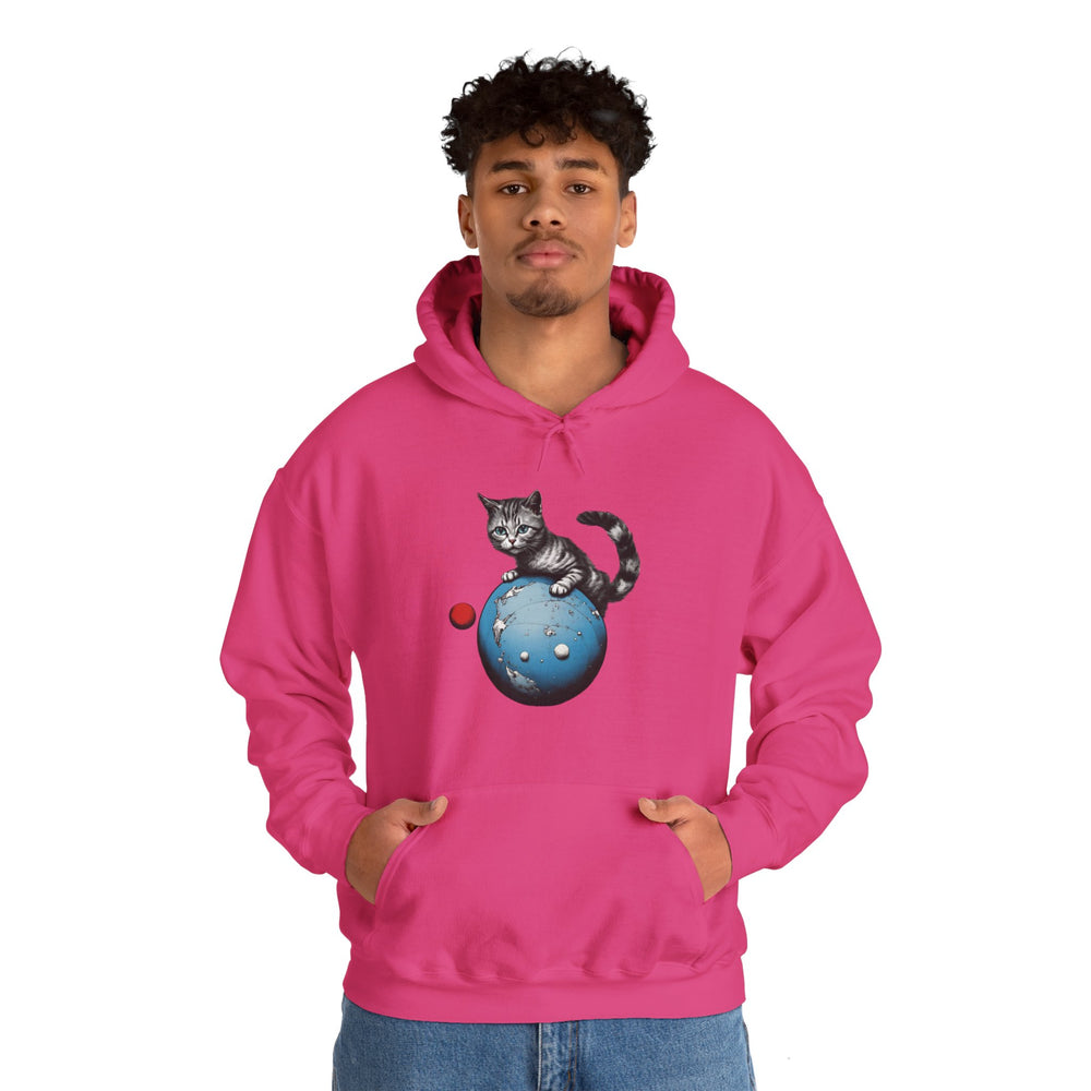 Space Player Cat 3 Sci-Fi Hoodie - Online Store