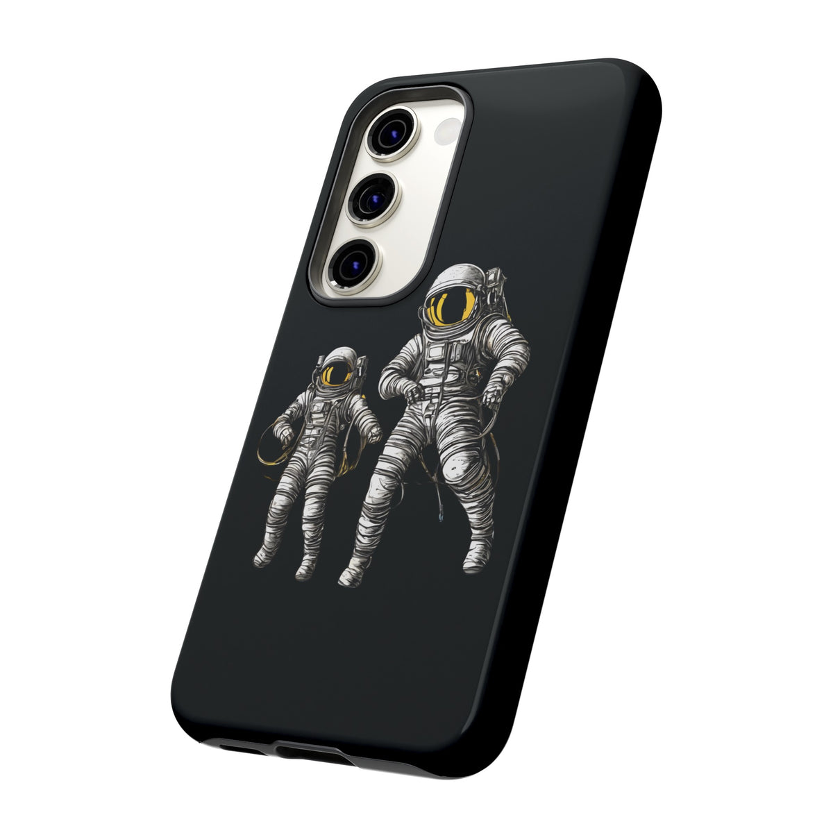 Astronauts Floating Tough Samsung Galaxy Mobile Cases