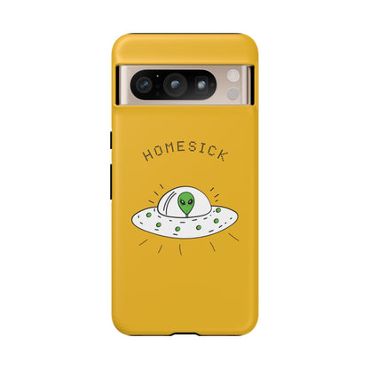 Funny UFO Google Pixel Cases Homesick Sci-Fi Design