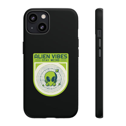 Stay Weird UFO Sci Fi Tough iPhone Mobile Cases WeLoveSciFi