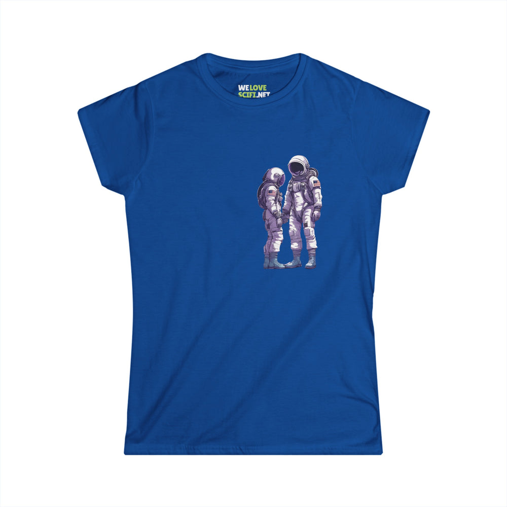 Space Art Tee | Mission Unknown Astronaut Women's Shirt