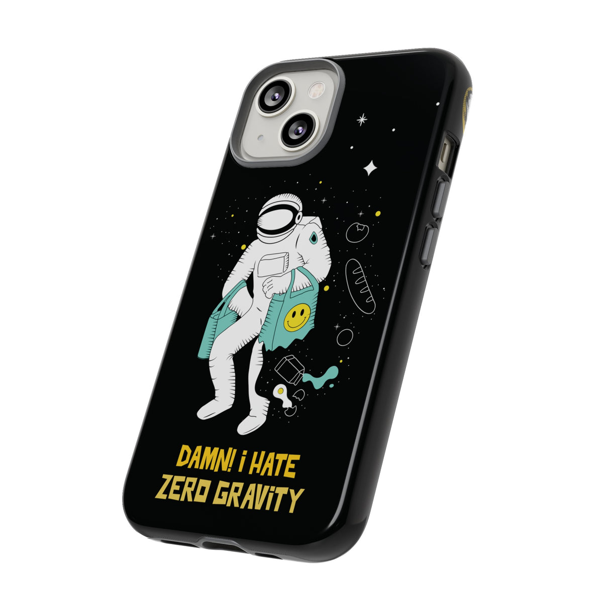 Zero Gravity Funny Astronaut Sci-Fi Tough iPhone Mobile Cases-welovescifi.net