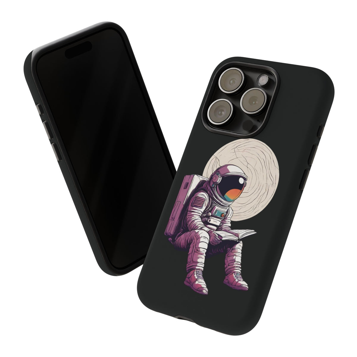 Art Astronaut Tough iPhone Mobile Cases - Read That Book