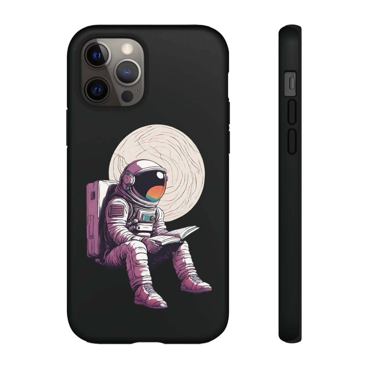 Art Astronaut Tough iPhone Mobile Cases - Read That Book