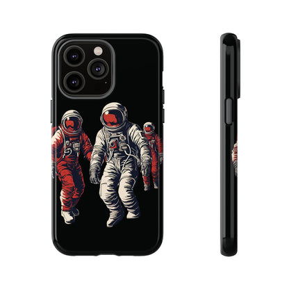 Astronauts In Red Tough iPhone Mobile Cases-welovescifi.net