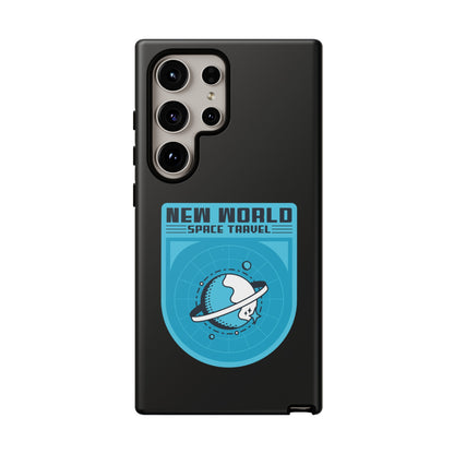 New World Sci-Fi Galaxy Mobile Cases Durable Samsung Covers