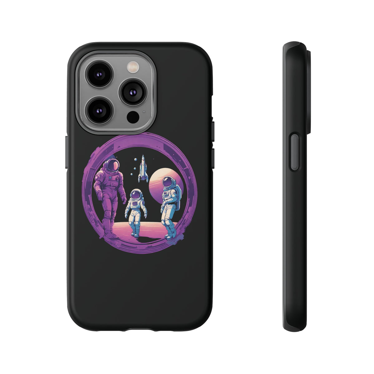 Family Business SpaceArt Sci-Fi Tough iPhone Mobile Cases