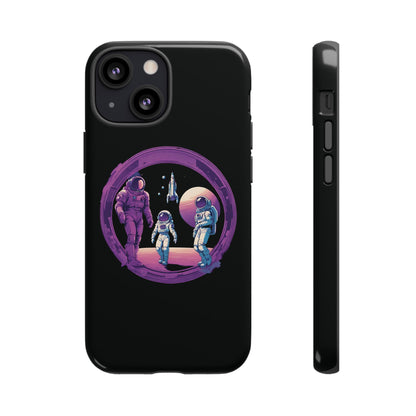 Family Business SpaceArt Sci-Fi Tough iPhone Mobile Cases