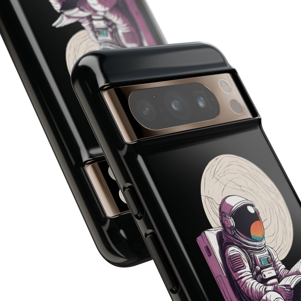 Space Art Case | Astronaut Tough Google Pixel Case