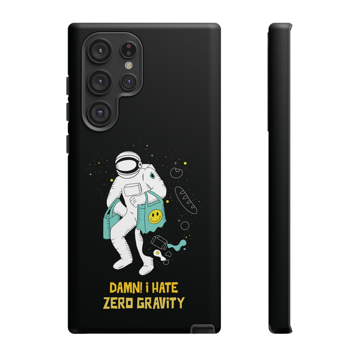 Zero Gravity Funny Astronaut Sci-Fi Tough Samsung Galaxy Mobile Cases-welovescifi.net